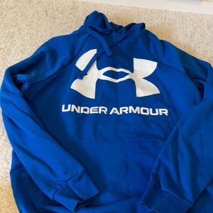 Under Armour Blue Loose Fit Hoodie size Medium